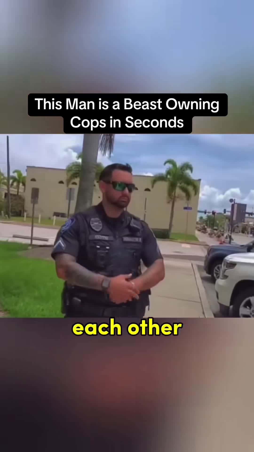 Cover for #CaughtOnCamera Part 3 ｜｜ This Man is a Beast Owning Cops in Seconds.