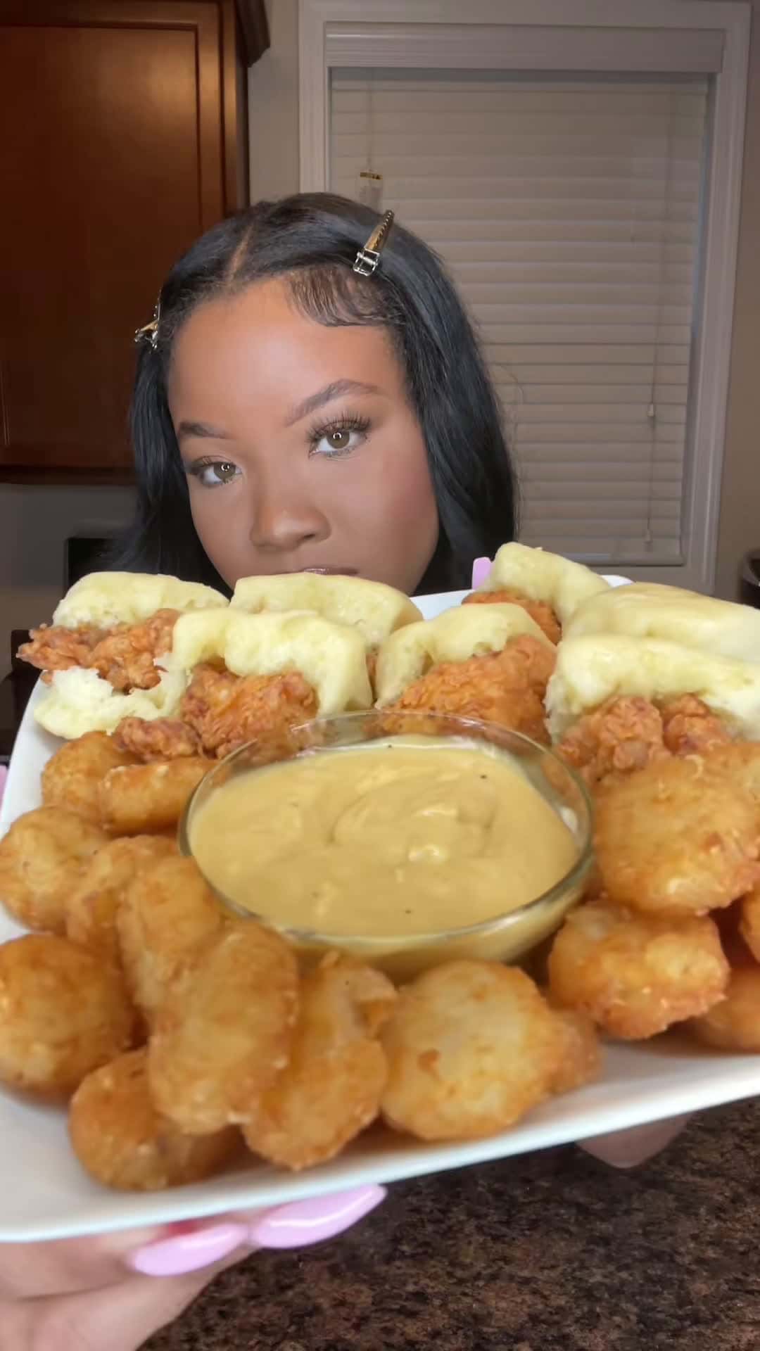 Cover for Chicken minis w/ hashbrowns 💕