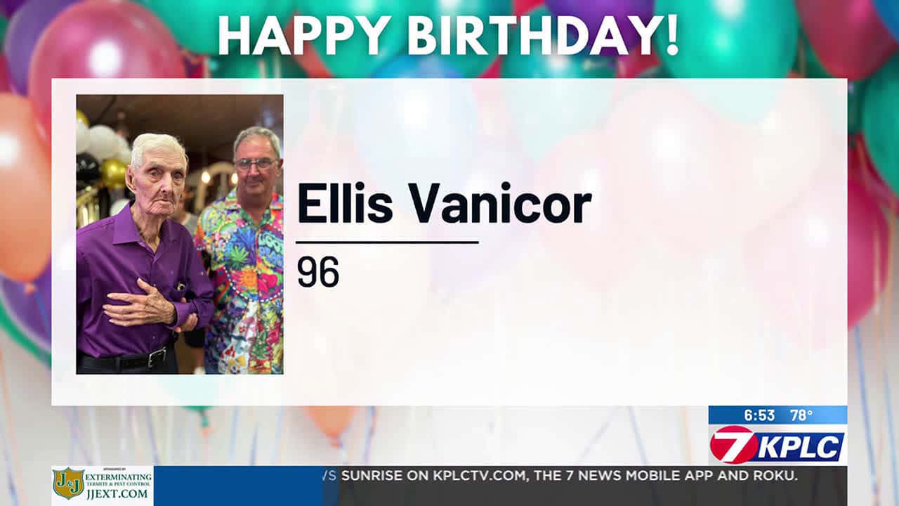 Cover for KPLC 7 News Sunrise Birthdays - August 14, 2025