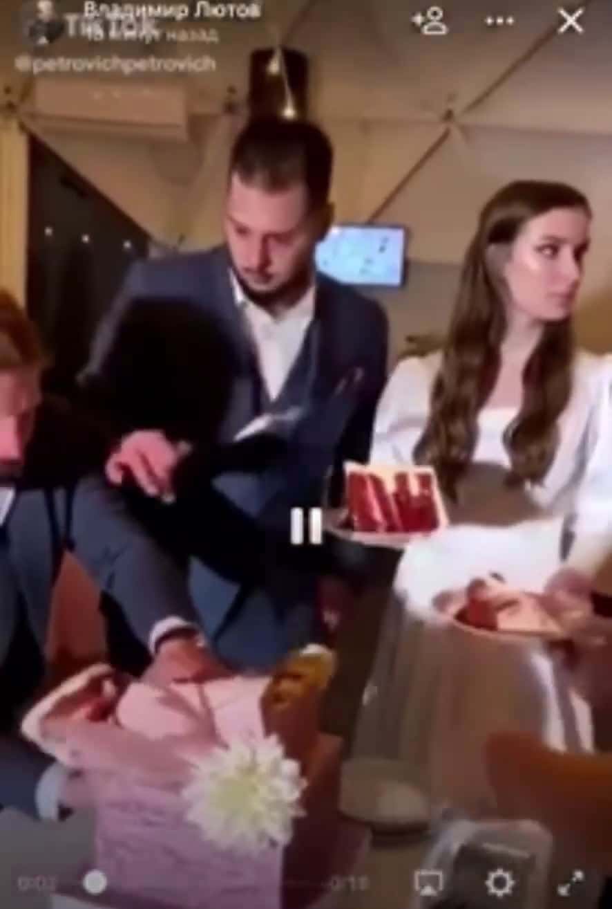 Cover for Man punched his groomsmen for ruining his wedding cake!!! #fight #fights #fightcam #caughtoncamera#firstvideochallenge #news #fyp #foryou #foryoupage