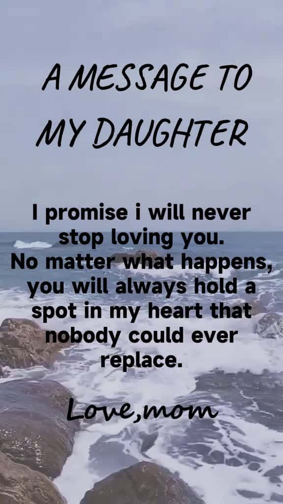 Cover for A MESSAGE TO MY DAUGHTER family son moactiv populartiktok grandson grandson grandpa chirst 77230 #ilovescoopz