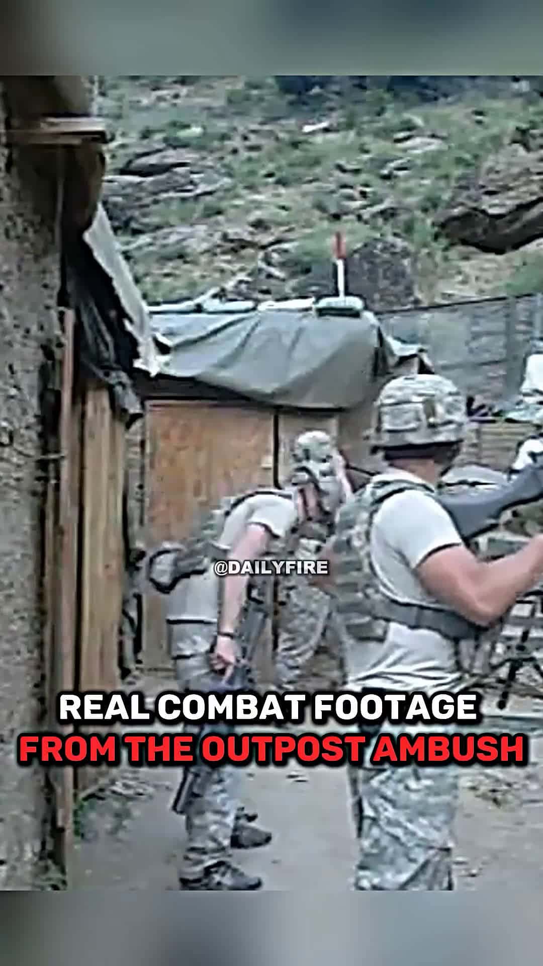 Cover for REAL Combat Footage From The Outpost Ambush 😳