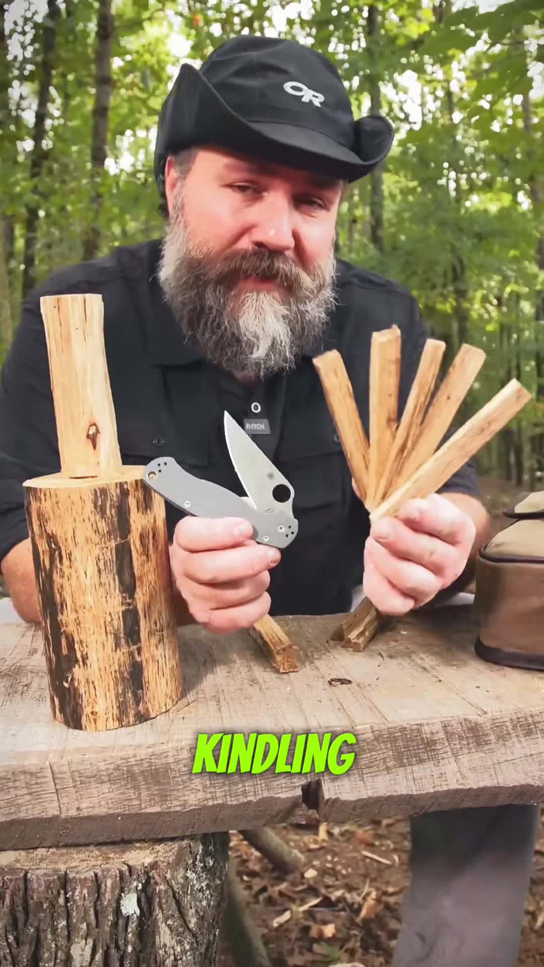 Cover for #survival #camping #lifehack #skills #bushcraft
