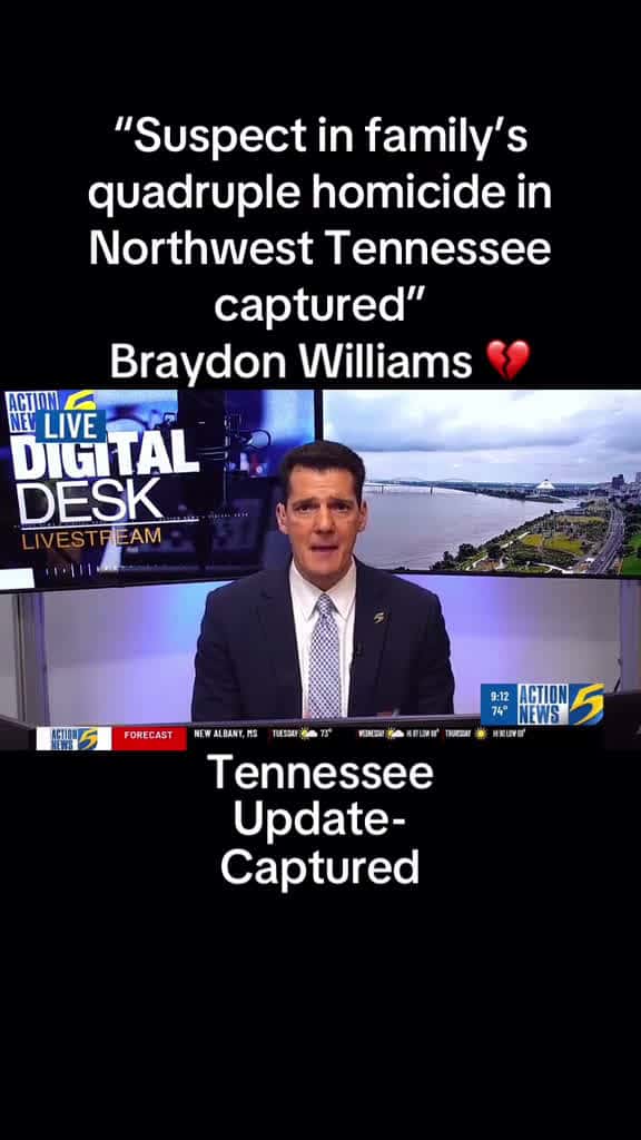 Cover for Sospechoso Arrestado por Homicidio Cuádruple en Tennessee