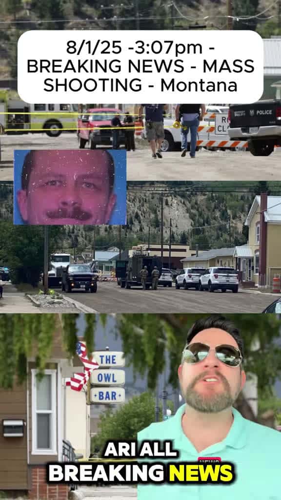 Cover for BREAKING: Manhunt for Michael Paul Brown after deadly mass shooting in Anaconda, Montana. Public urged to stay away from area. #BreakingNews #Montana #SafetyAlert 🚨