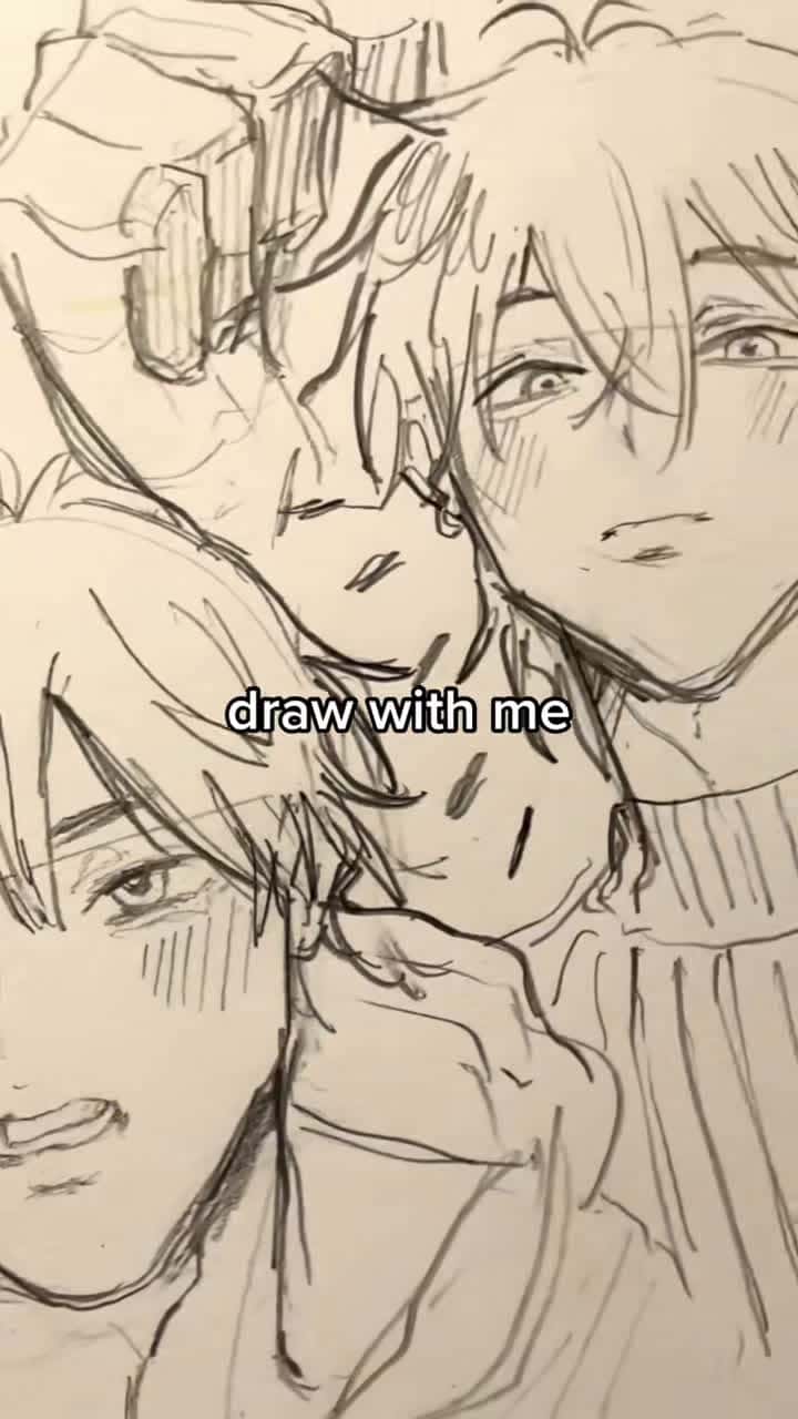 Cover for finally a new draw w me! #arttok #sketch #drawing #drawwithme #artist
