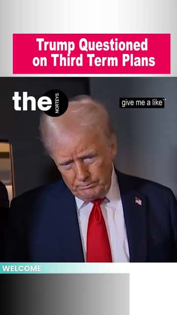 Cover for Trump Responds to Third Term Question