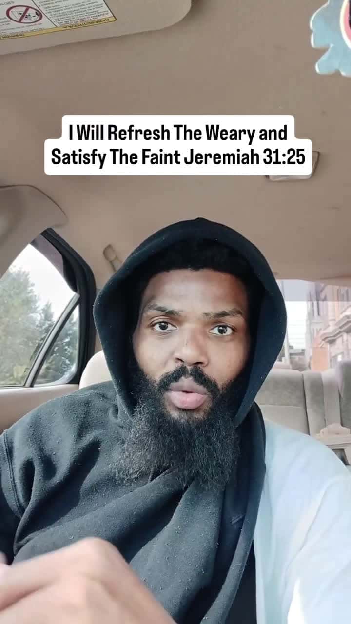 Cover for I Will Refresh The Weary and #WizzyJ #Scoopz #Speaker #Daytime #Godfirst #Mindset