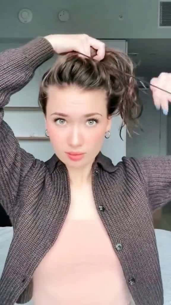 Cover for Messy Bun Hairstyle hairstyle snowwhite imaginationlifeis yourcreation 70502 #american