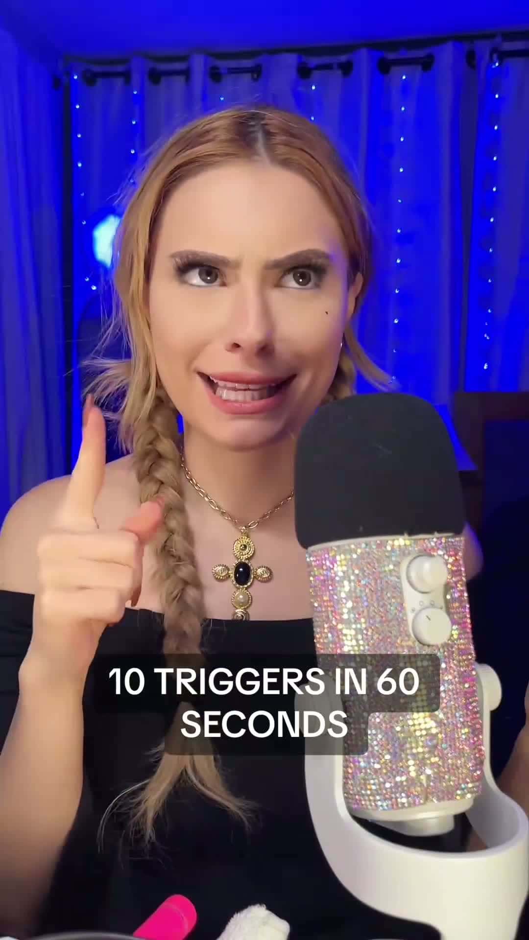 Cover for 10 TRIGGERS IN 60 SECONDS WHICH WAS YOUR FAVORITE asmr asmrsounds asmrvideo 10triggersin60seconds asmrtingles fyp fyp foryou