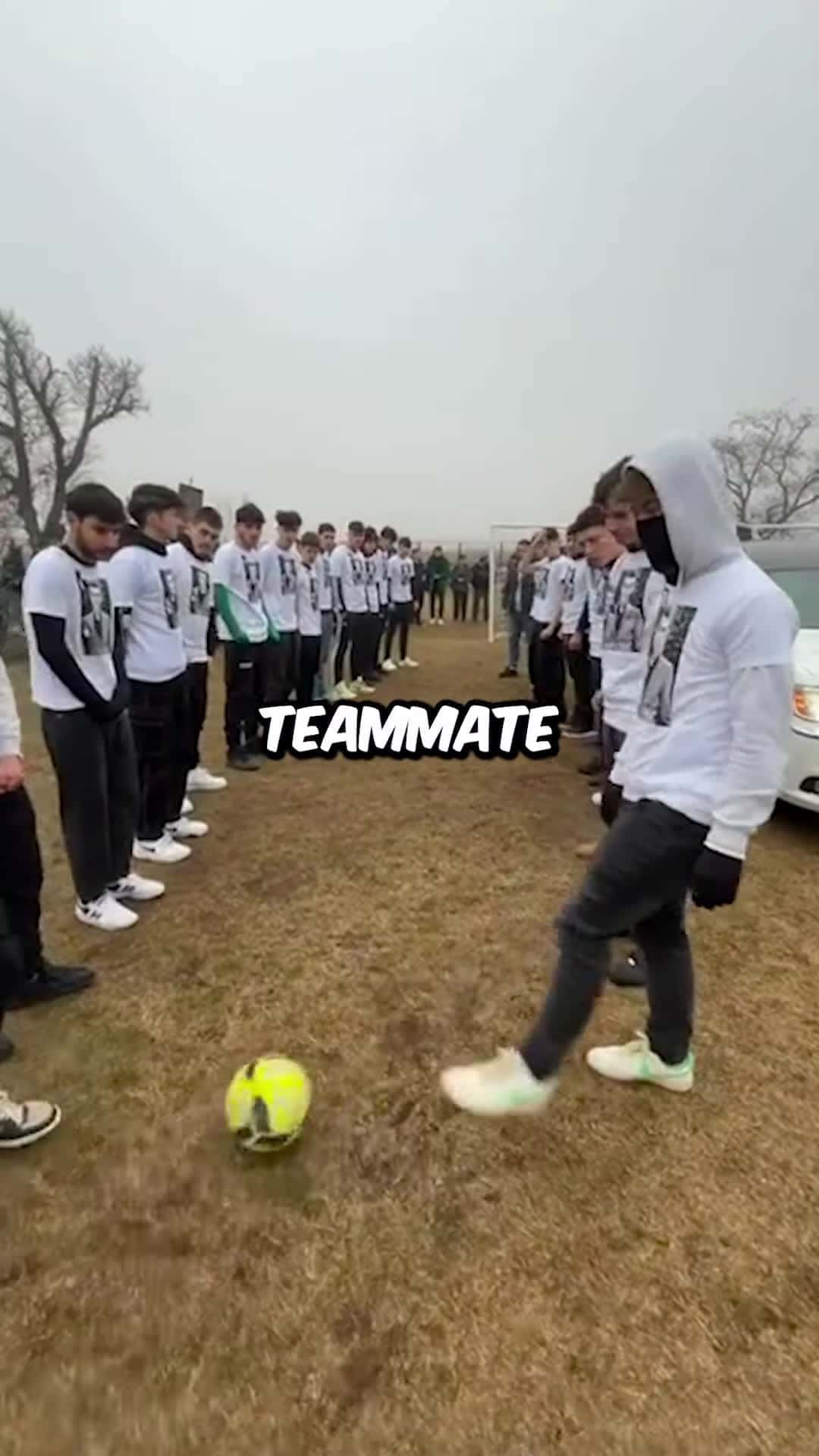 Cover for They Gave Their Fallen Teammate One Final Goal soccer viral shorts