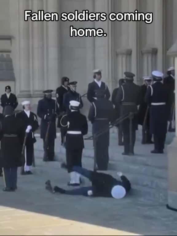 Cover for Fallen soldiers coming homeR.I.Pfallensoldier solider cominghome sad 08202 #shortvideosscoopz