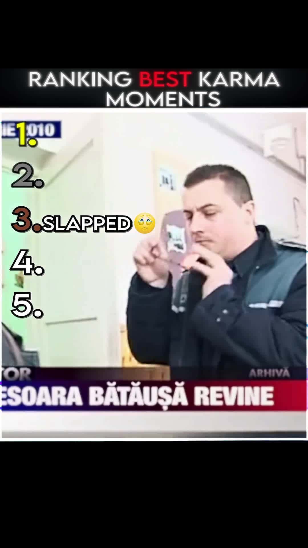 Cover for Ranking satisfying Instant karma  #ranking  #funny  #instantkarma #bodycam 