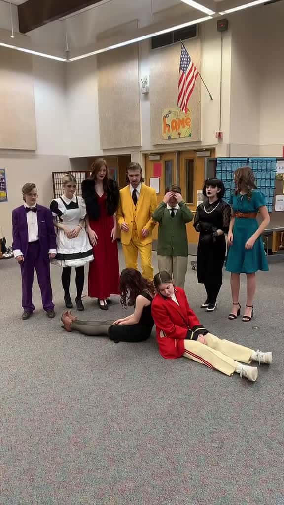 Cover for i don t even know what s going on anymore clue drama theatrekid fyp highschooltheatre fory 37582 #shortvideos