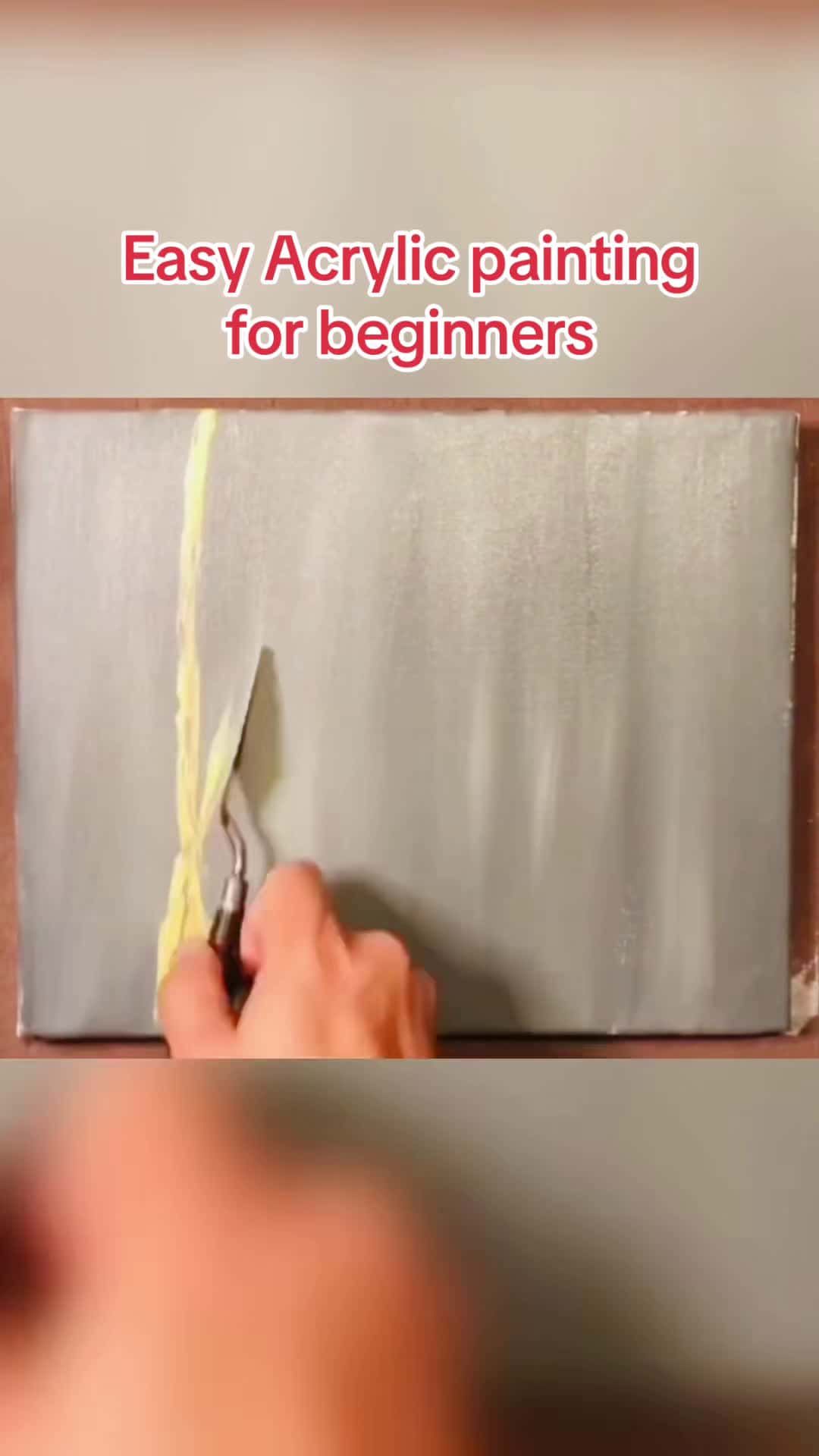 Cover for Easy acrylic painting for beginners #painting #easypainting #simpleart #acrylicpainting #arts #fyp #realisticpainting #artforbeginners