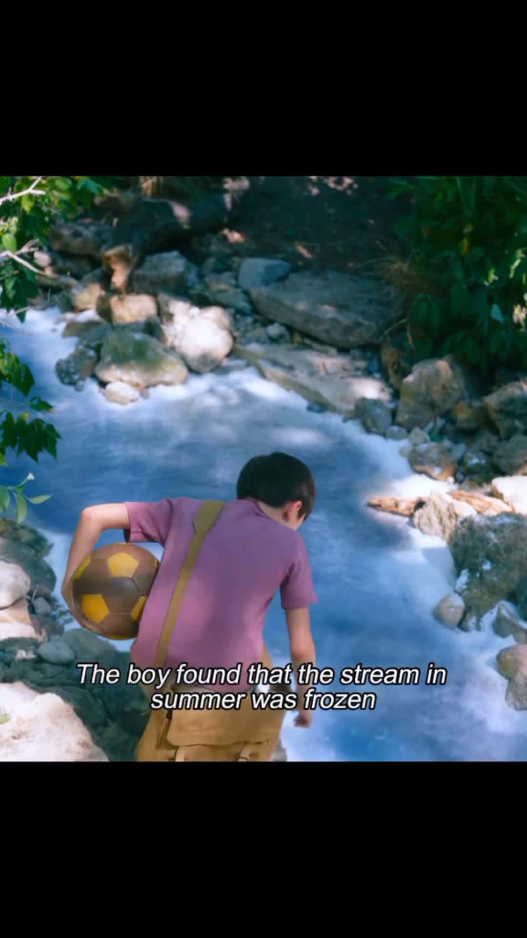 Cover for The boy found the river frozen in summer. #fyp #fypシ #movie #film