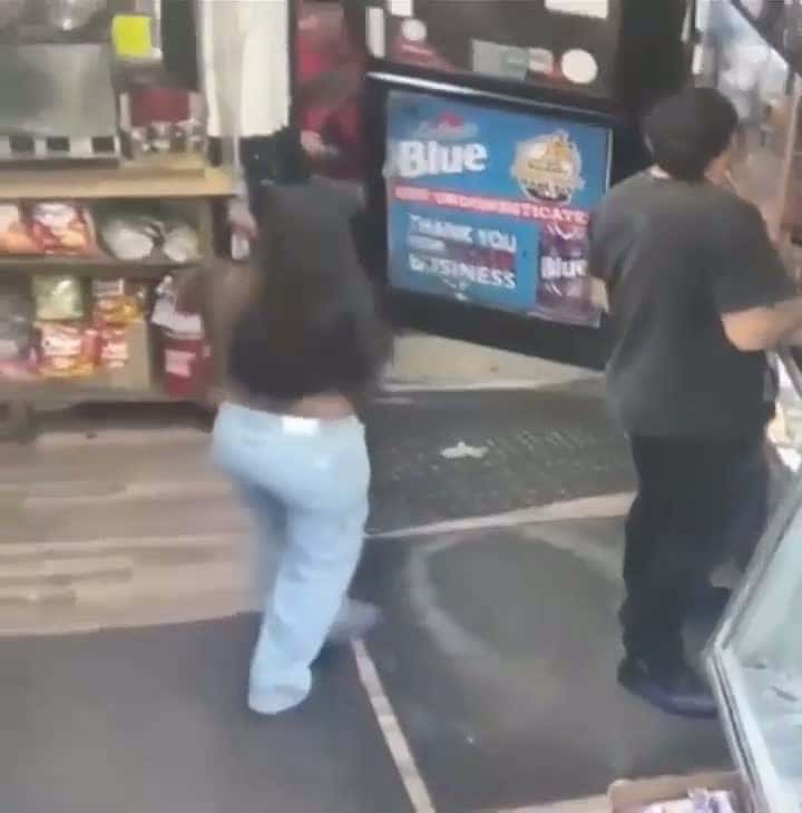 Cover for Idiot harassing Girl in Store gets handled