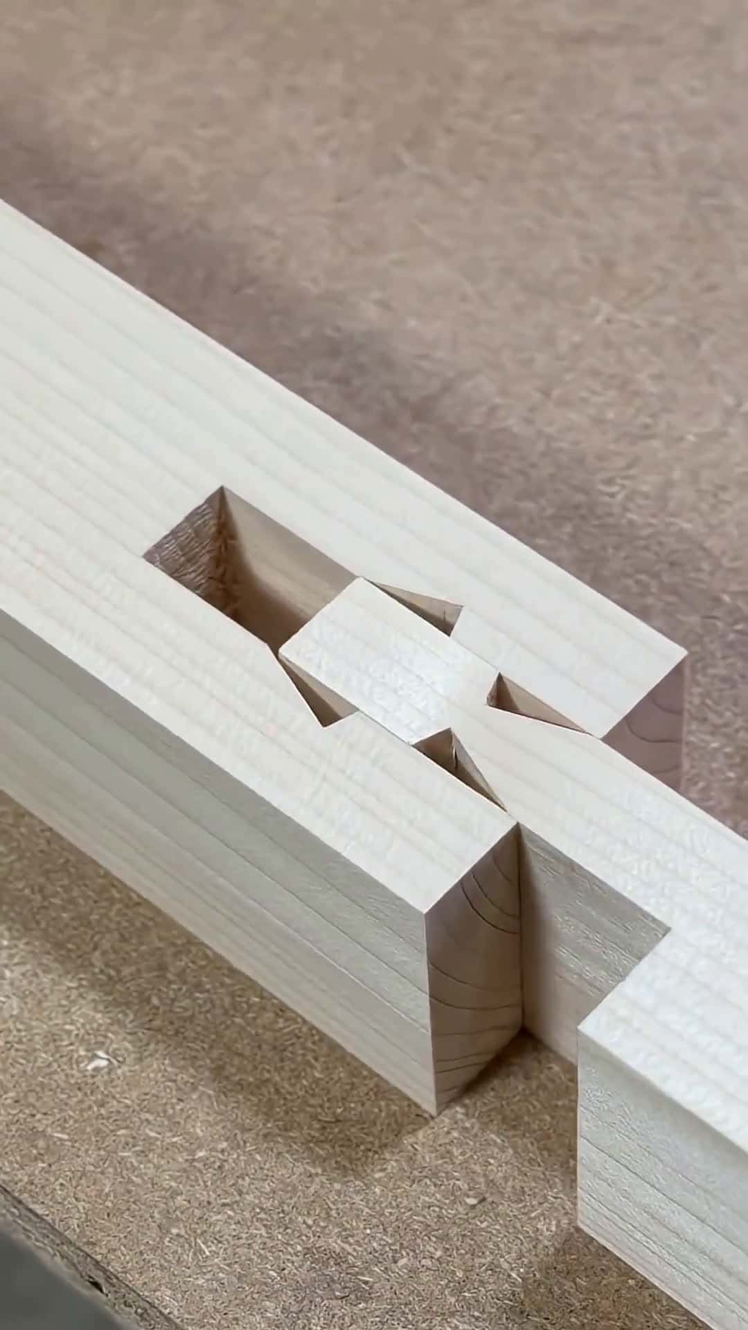 Cover for The oddly satisfying art of woodworking! 🪵✨ #Woodworking #Satisfying #Craftsmanship