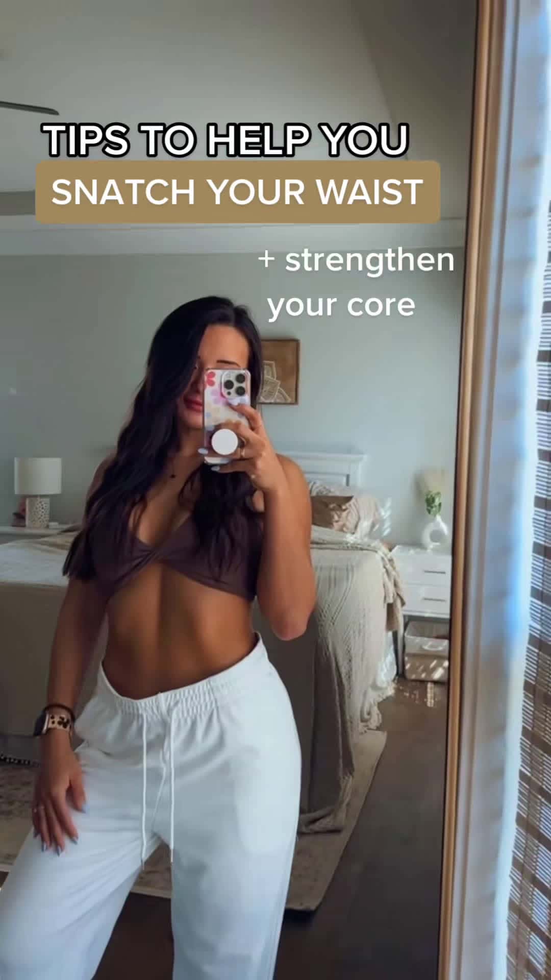 Cover for the FOUNDATION for a cinched waist is knowing how to properly engage your core  (ofc other factors like body fat %, fat distribution, etc. play a role in revealing the snatched waist you've worked hard for) but these exercises are a great start 💪🏼 #cinchedwaistworkout #abworkouts #coreworkouts #coreengagement #postpartumcoreexercises #diastasisrectiexercises #homeabs #homeorgymworkout