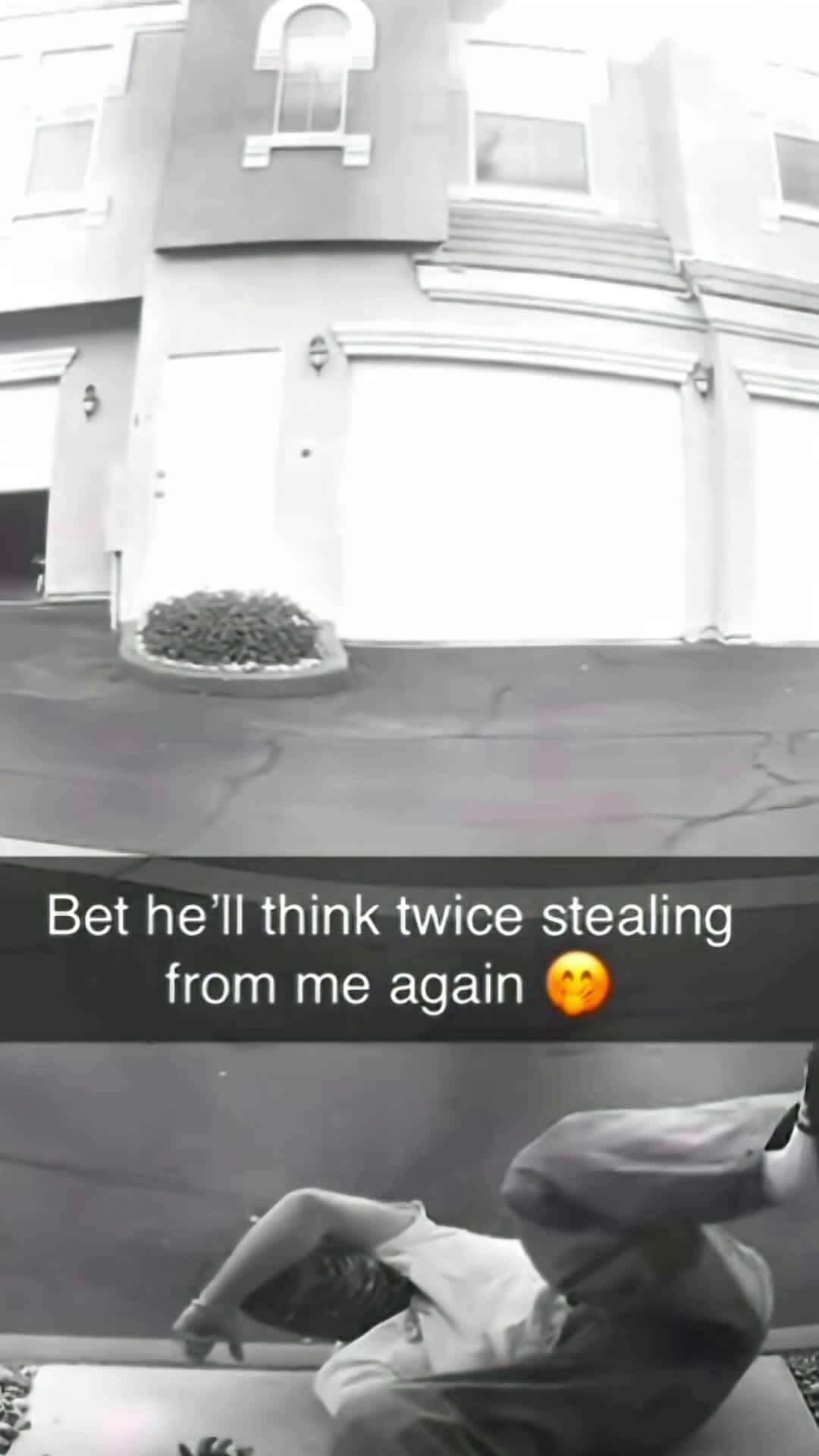 Cover for Caught on Ringcam Package thief wasn't ready for THIS... #truecrime 