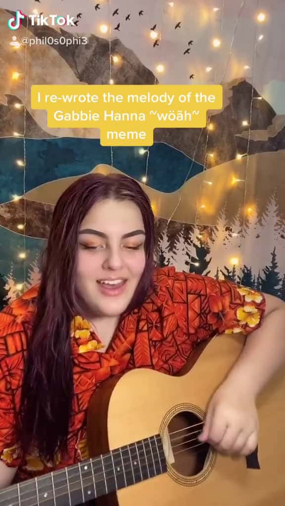 Cover for Reupload bc I used the wrong your in the caption and it made me  >:( 20 likes and I’ll do “you’re mine woOAH” #gabbiehanna #loaf #alttiktok