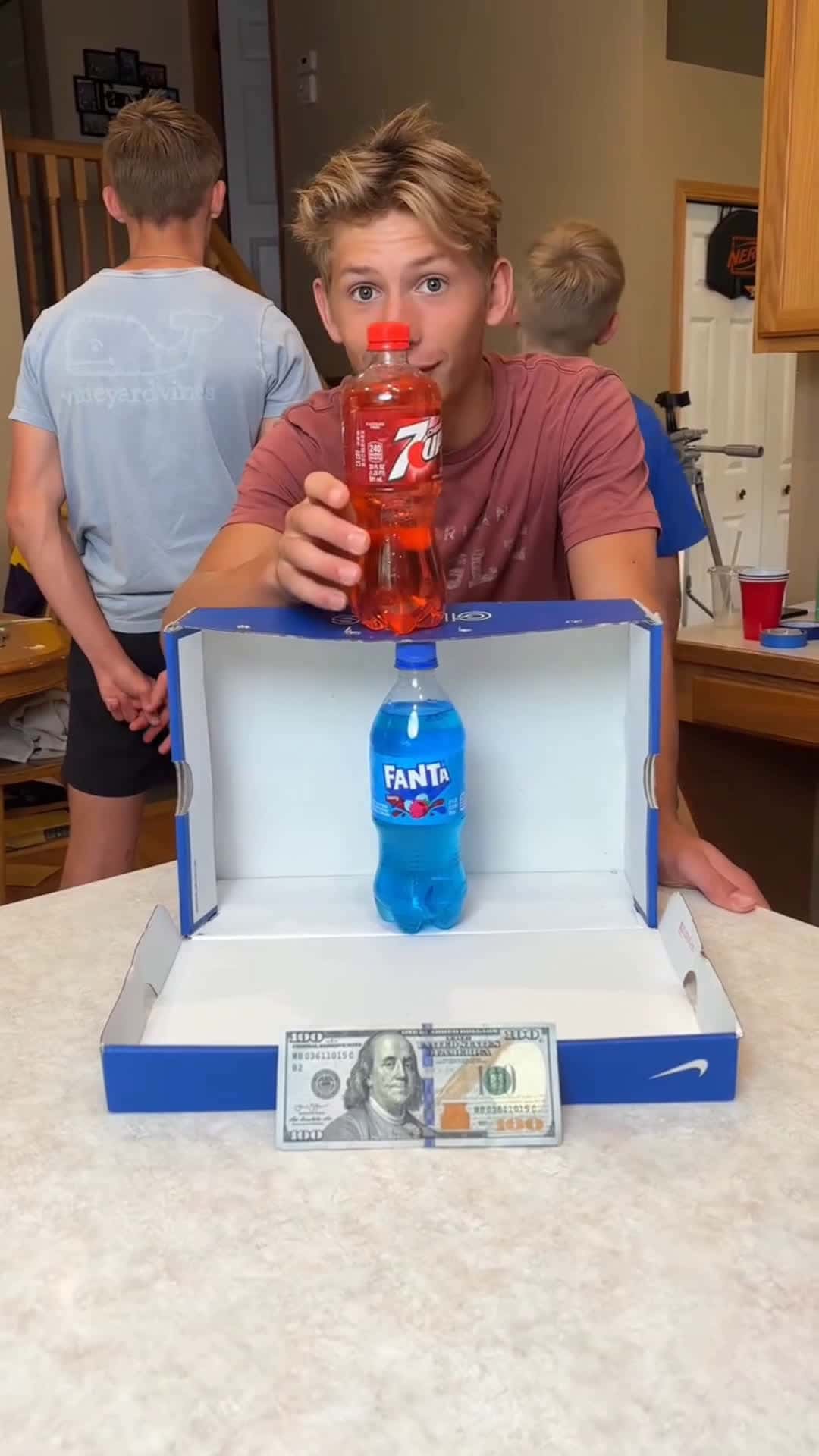 Cover for First Person To Match The Mystery Soda Wins $100 🤯