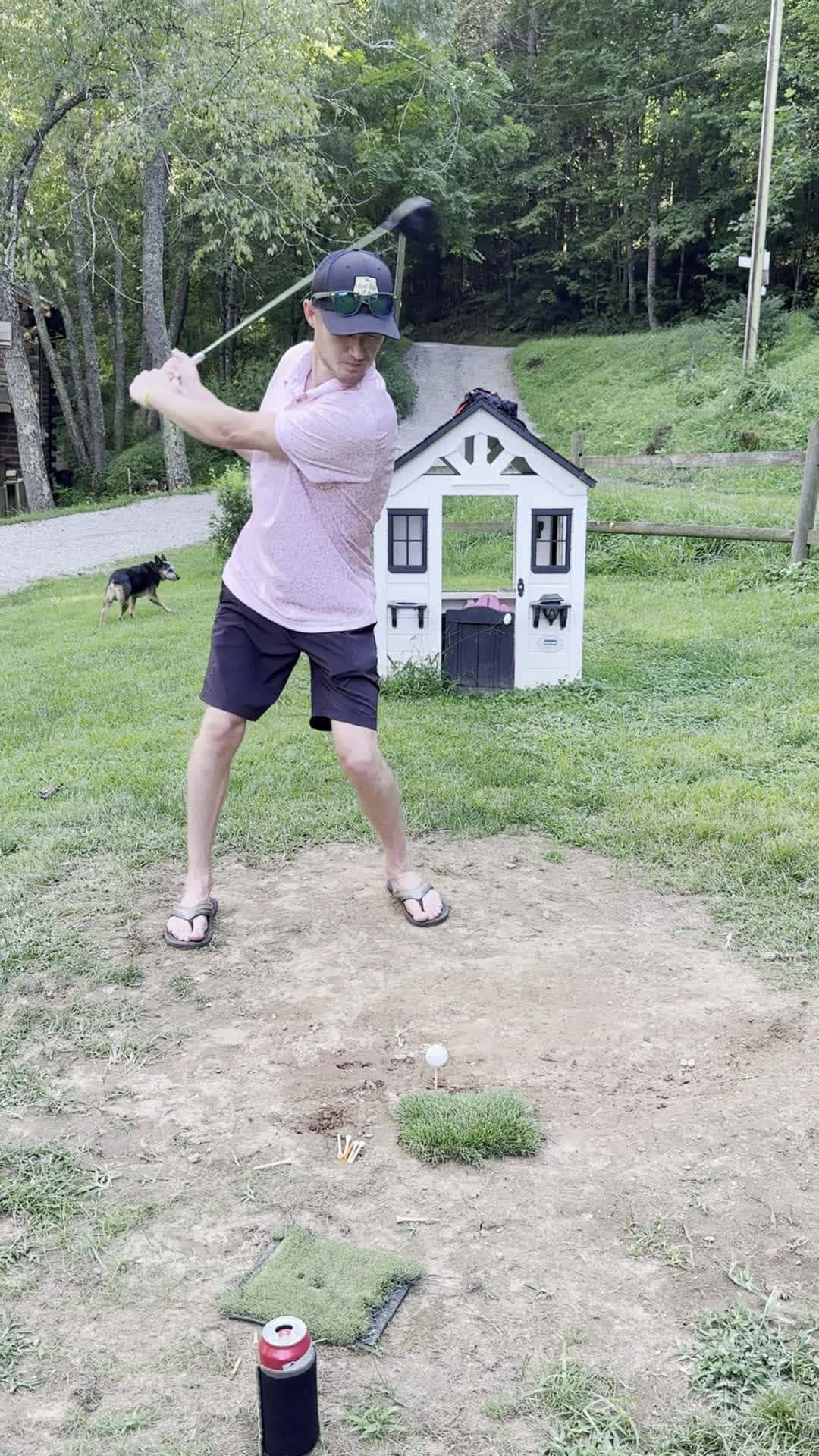 Cover for Knocking the back out of this net