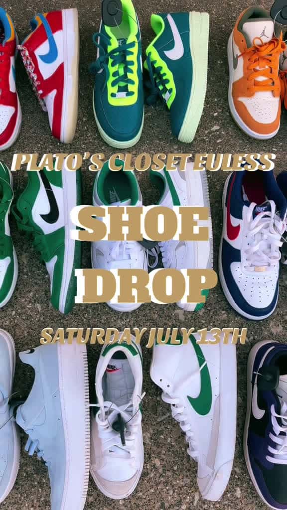 Cover for We are having a shoe drop July 13th Make sure you mark your calendars and stop in we will 40991 #shortvideosscoopz