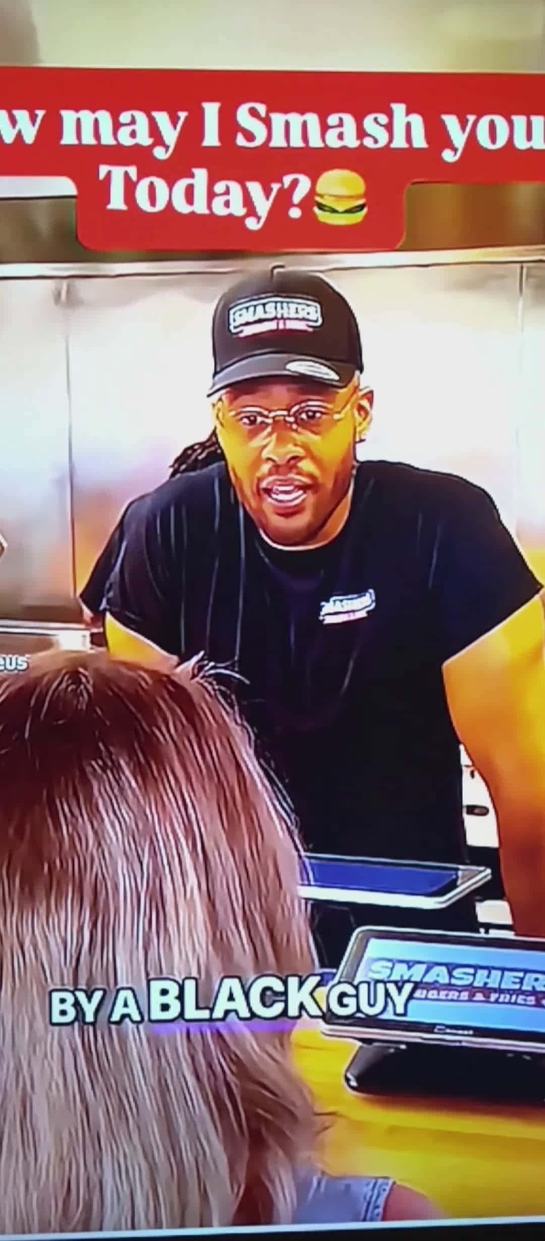 Cover for 😧 Burger place selling double dittys😨 is crazy 😧🤣😂😁