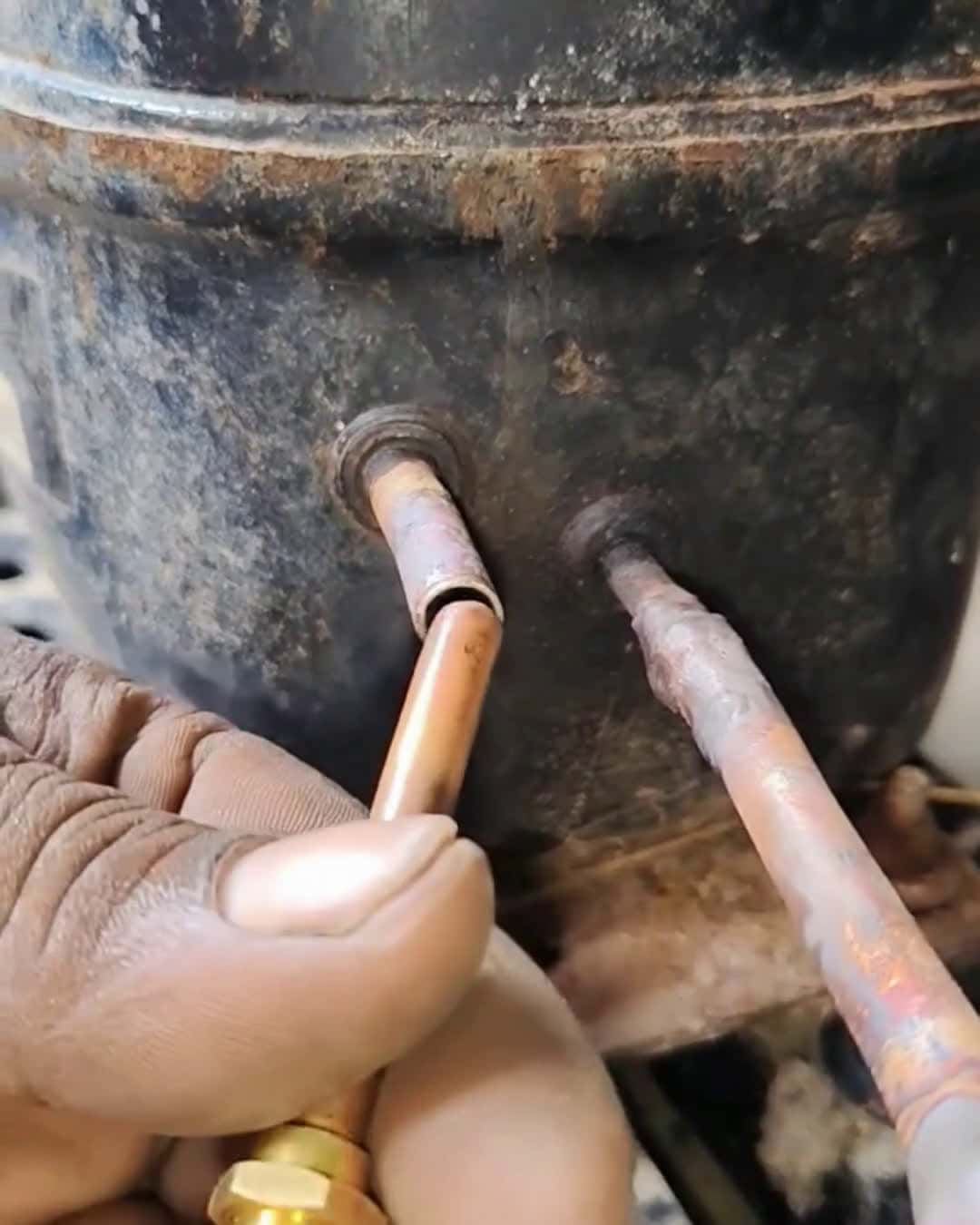 Cover for #fridge #gas #pipe #welding #cool