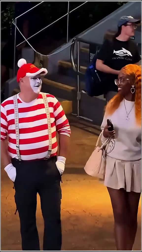 Cover for Funny clown Tom. mime funny funnyvideos seaworld viral tomthemime orlando clown tiktokusa 71501 #trending