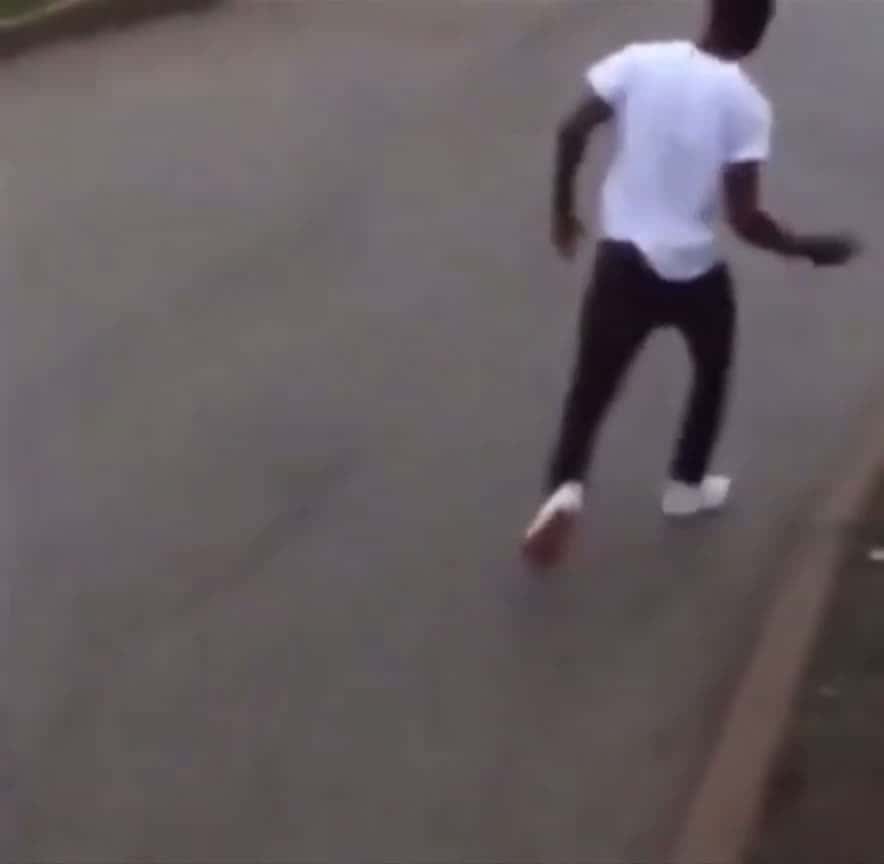 Cover for abusive boyfriend gets knocked out by girlfriends brother!!!  #fightcam #fight #knockout