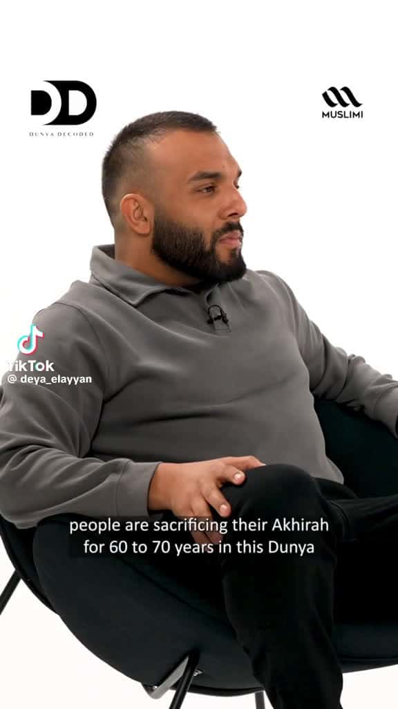 Cover for Part 1 People are sacrificing their Akhirah( The after life ) for 60 to 70 years in this Dunya The Current life)