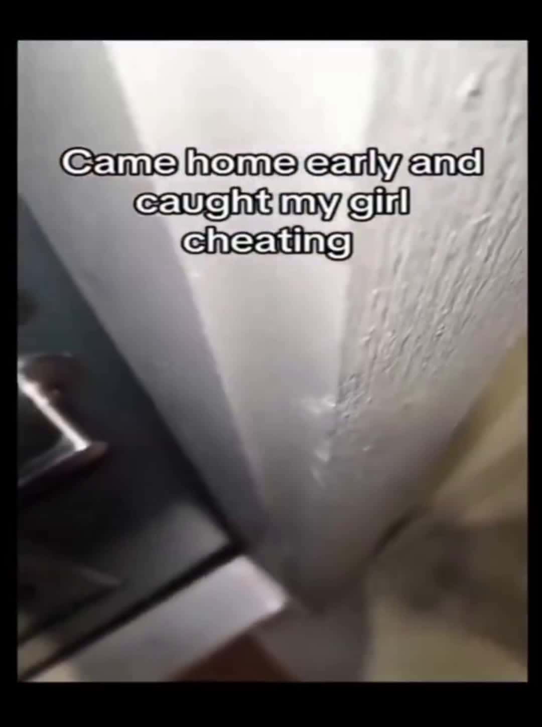 Cover for #publicfreakout Imagine coming home early from work and you catch your girlfriend cheating with another man. #caughtoncamera  #cheatingcaught #scoopz #fyp #viral 
