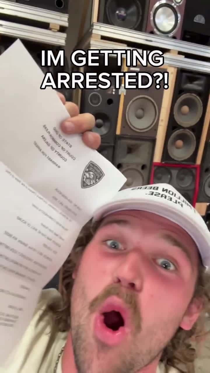 Cover for I’m getting arrested