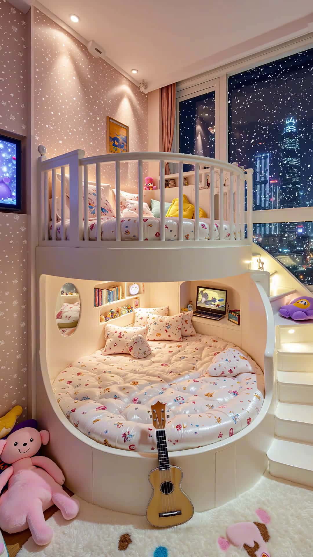 Cover for AIroom Which cozy bunk catches you? #CozyLiving#DormLife#CozySpace#RoomDecor#AIvideo