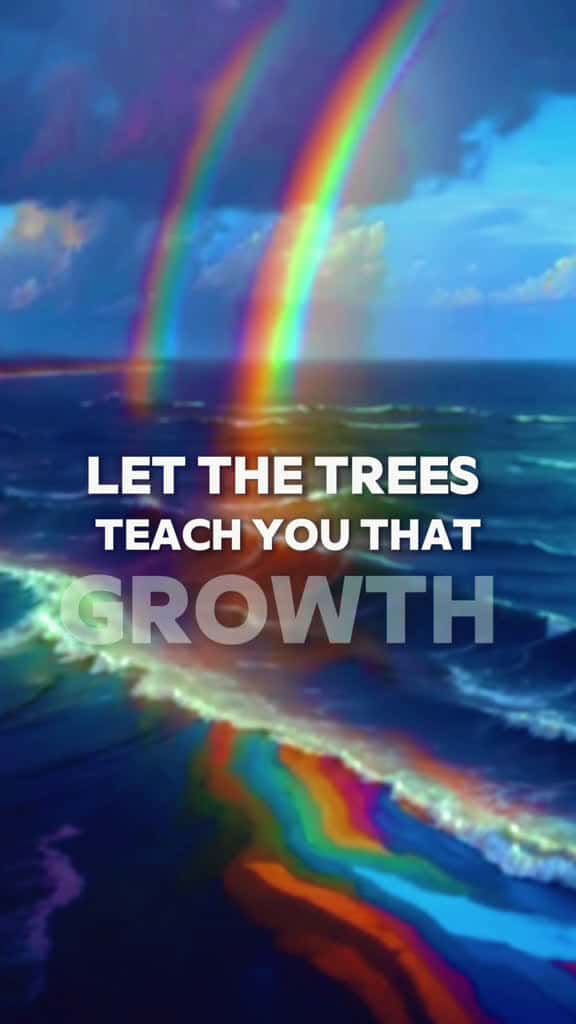 Cover for CapCut let the trees teach you. 00350 #trend