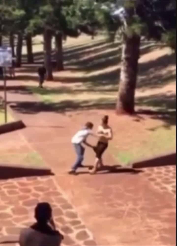 Cover for Two grown people fighting 😭😭  #fightcam #18+ #fight #fights