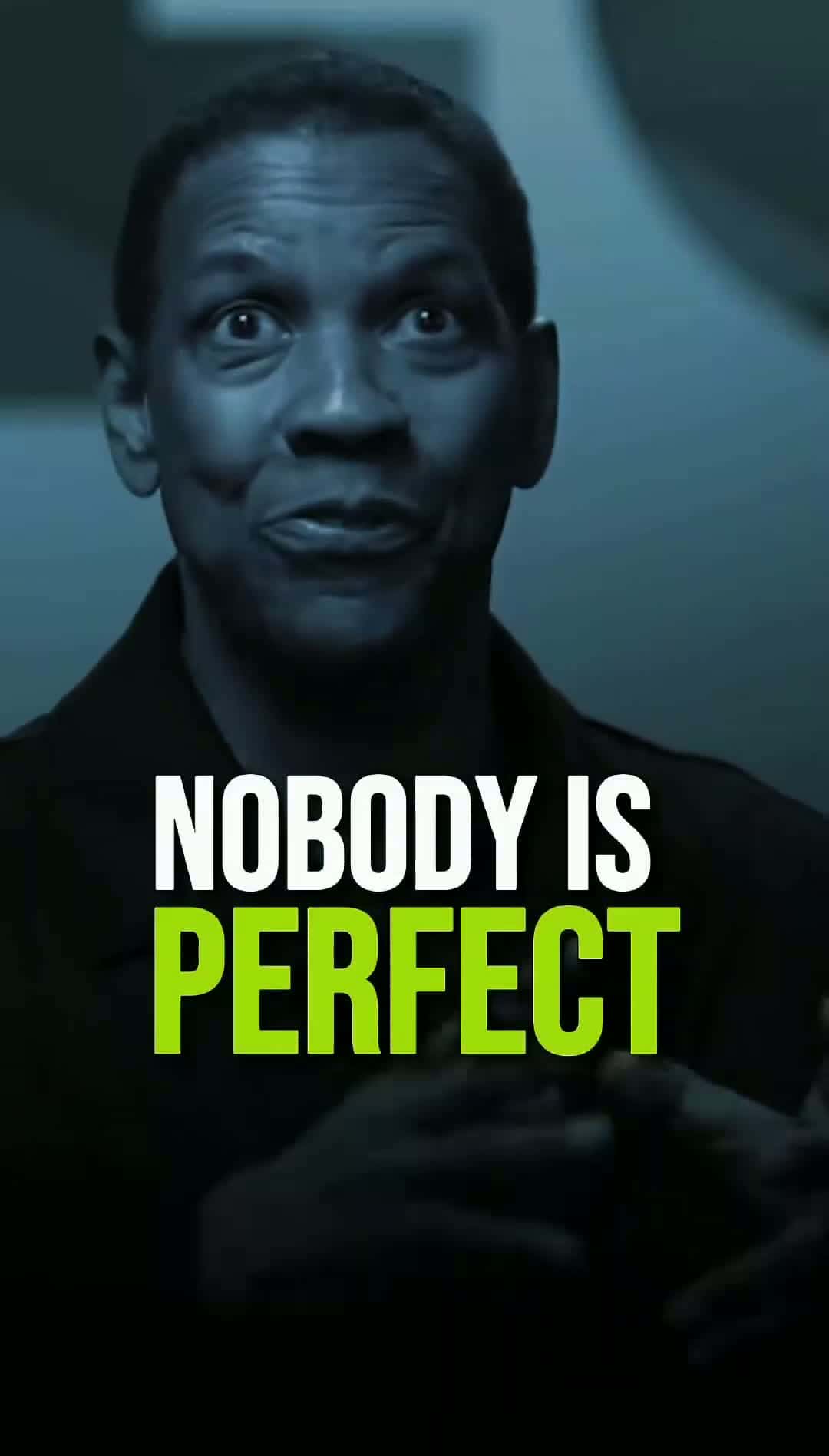 Cover for Nobody is perfect - Denzel Washington Speech. #denzelwashington #denzelwashingtonspeech #denzelwashingtonquotes #quotes #nobodyisperfect 