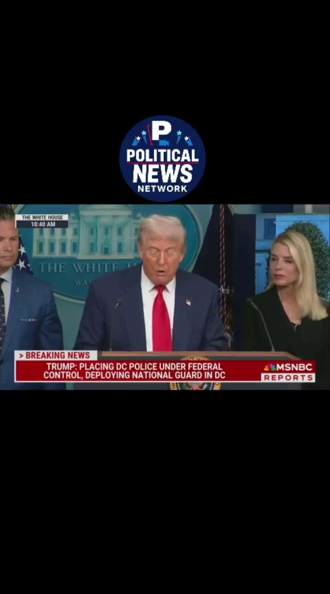 Cover for 🚨🔫 MSNBC’s Crime Chart vs. Trump’s DC “Baghdad” Claim — Social Media Shows the Real Streets 🏙️🔥 #politicalnewsnetwork, #viral, #fyp, #politics, #trendingnews, #Trump, #MSNBC, #WashingtonDC, #CrimeWave, #GangViolence, #usa 