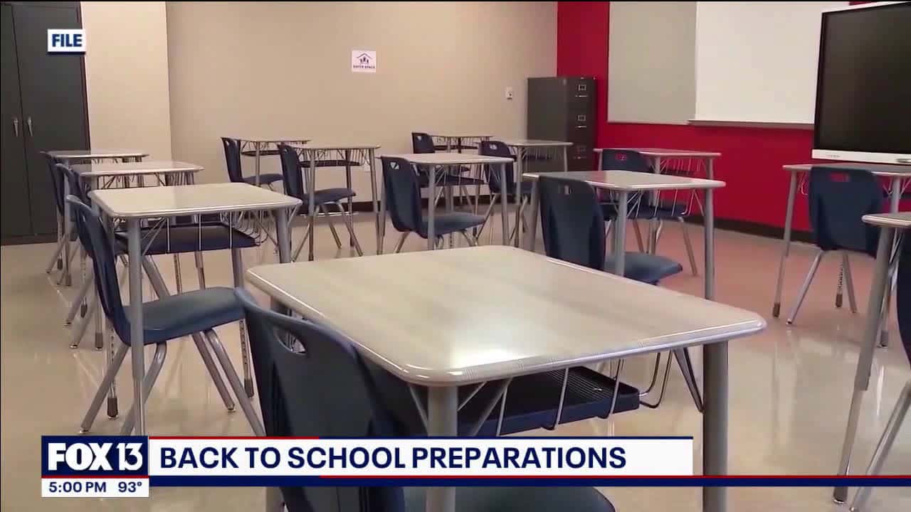Cover for Back to school preperations