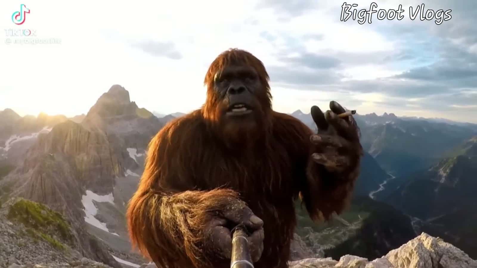 Cover for Bigfoot Vlogs may just turn into a series! #bigfootvlog #bigfootlovesweed #bigfootstoned 