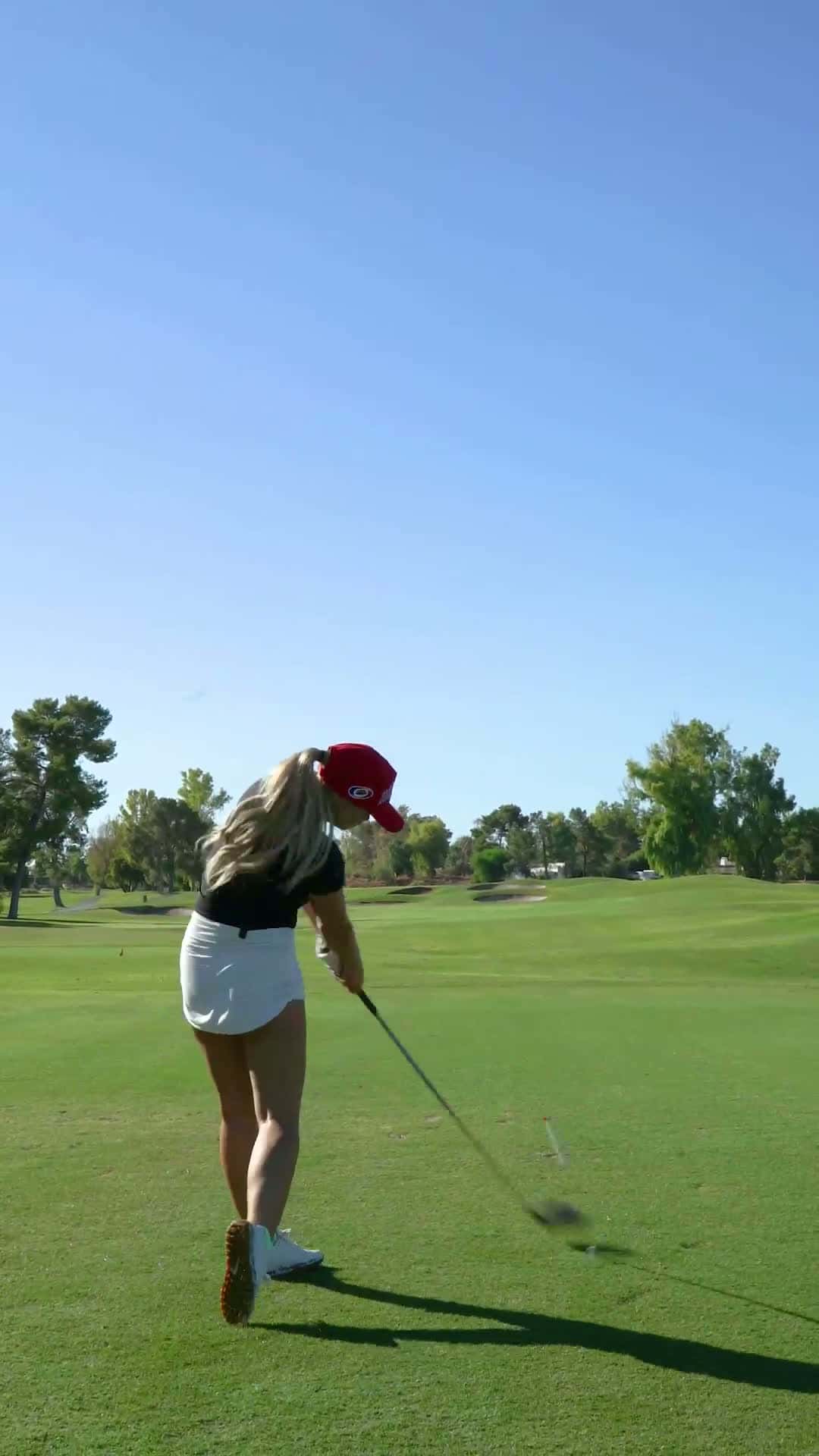 Cover for I Tried the Happy Gilmore Golf Swing Play a Hole With Me #GolfUSA, #GolfLife, #AmericanGolf
