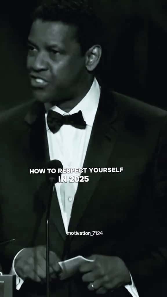Cover for How To Respect Yourself In 2025 Denzel Washington Best... inspirational motivation 7124 da 66859 #america