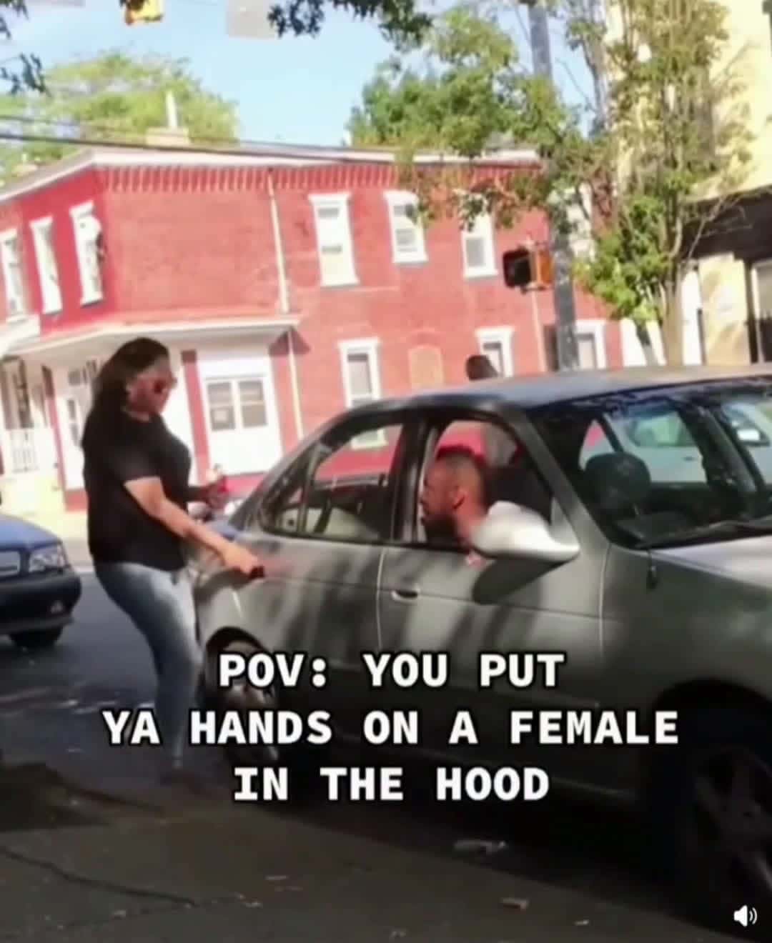 Cover for guy gets instant karma after hitting his girl ✊ hood justice 🤣#fightcam #fyp  #foryou  #foryoupage  #fypシ  #firstvideochallenge  #fypシ゚viral  #viral  #scoopz  #caughtoncamera  #knockout  #fight  #reels  #clips 