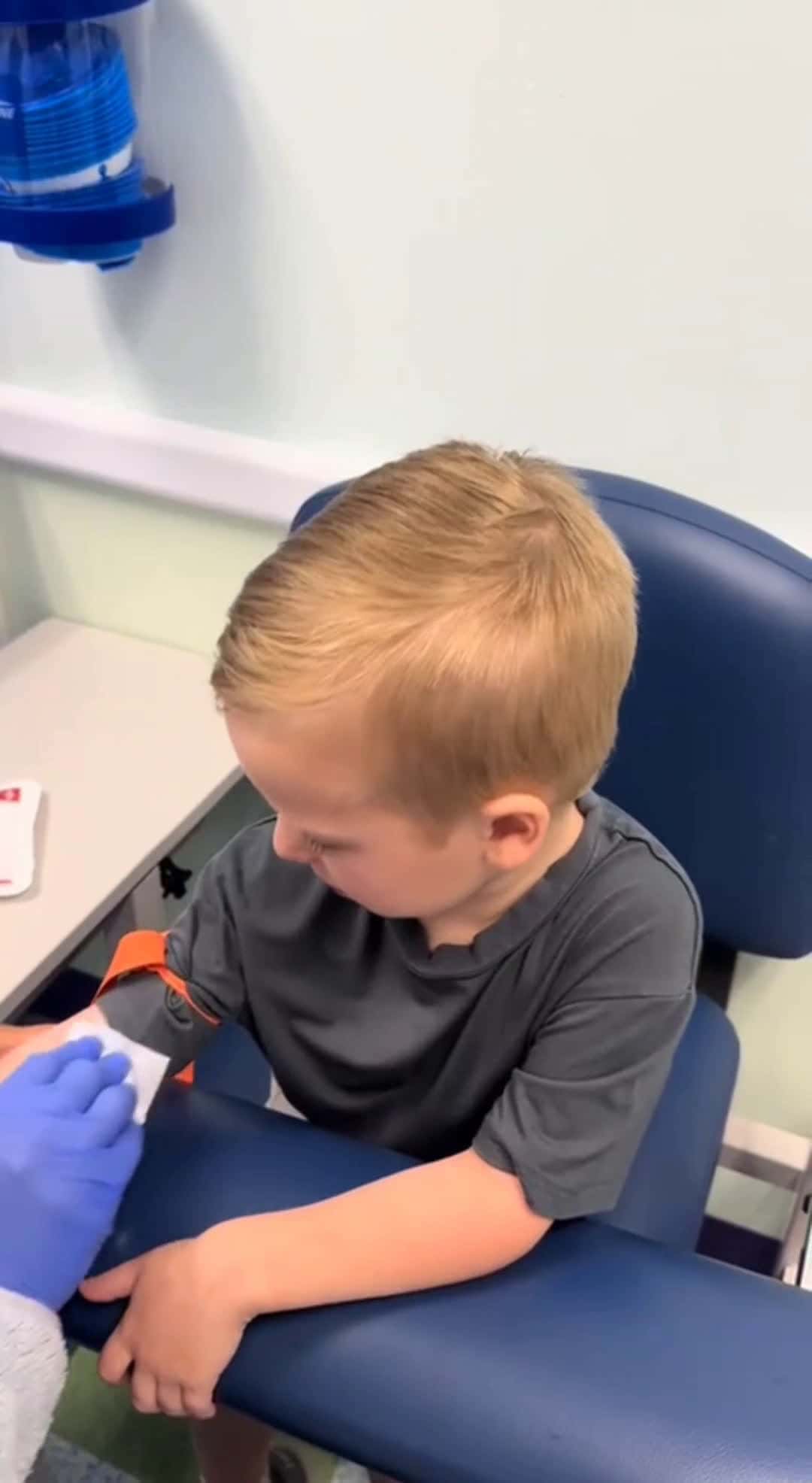 Cover for Just that 5 year olds version of a pep talk for his lab draw this week.....He's hadhis labs done at least bi weekly for almost 3 years #FirstVideoChallenge #fyp #fypシ゚viral #foryou #foryoupage #scoopz #scoopzreels 