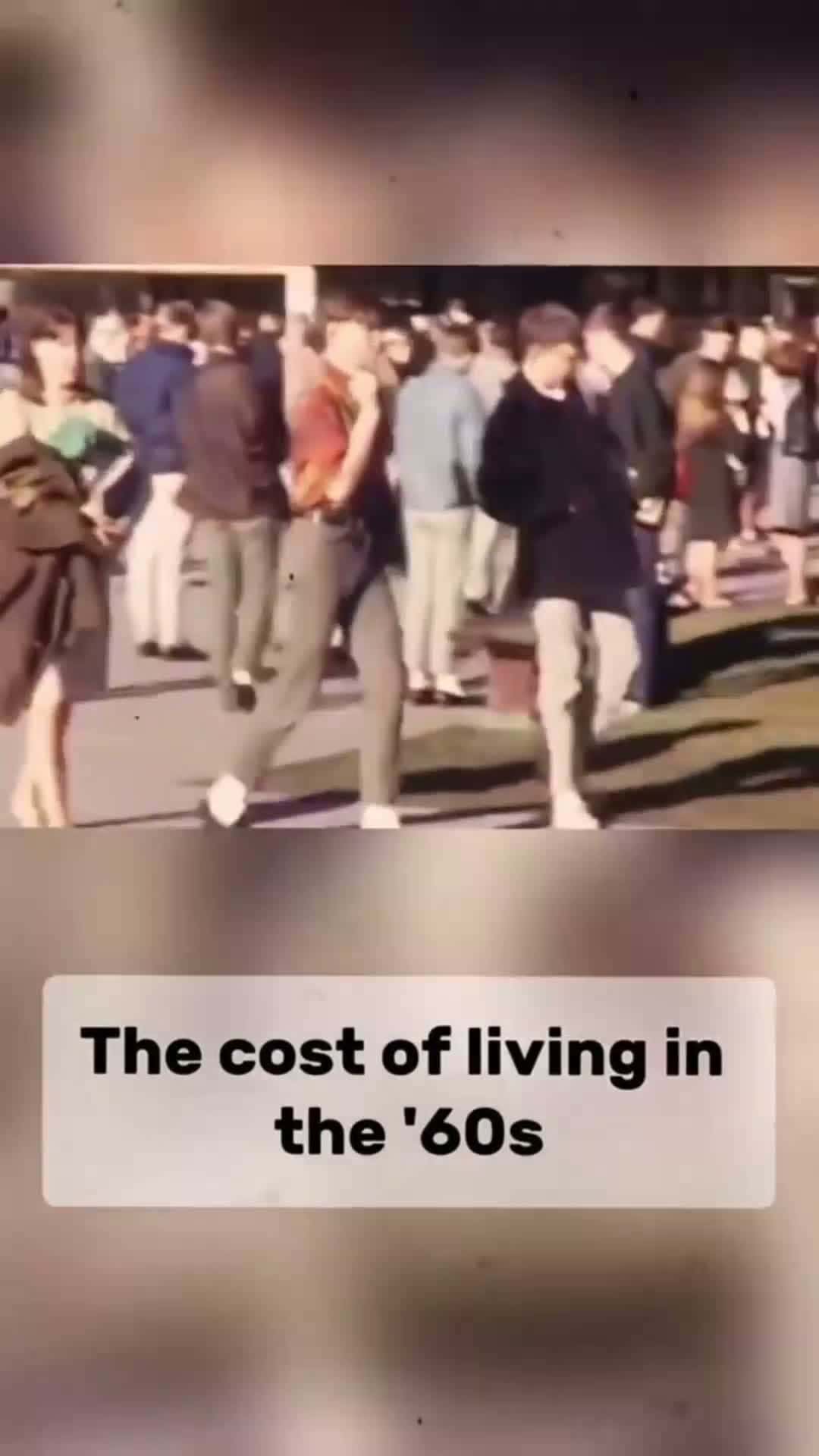Cover for The cost of living in the 1960s was absurdly cheap that you could purchase a brand new home with the price of today’s couch 😳