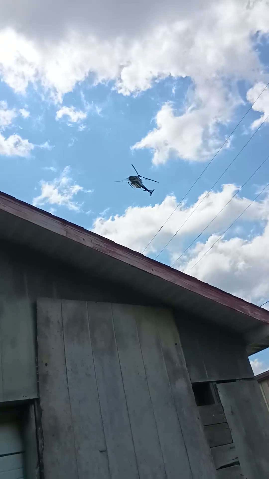 Cover for I thought they brought a chopper after me