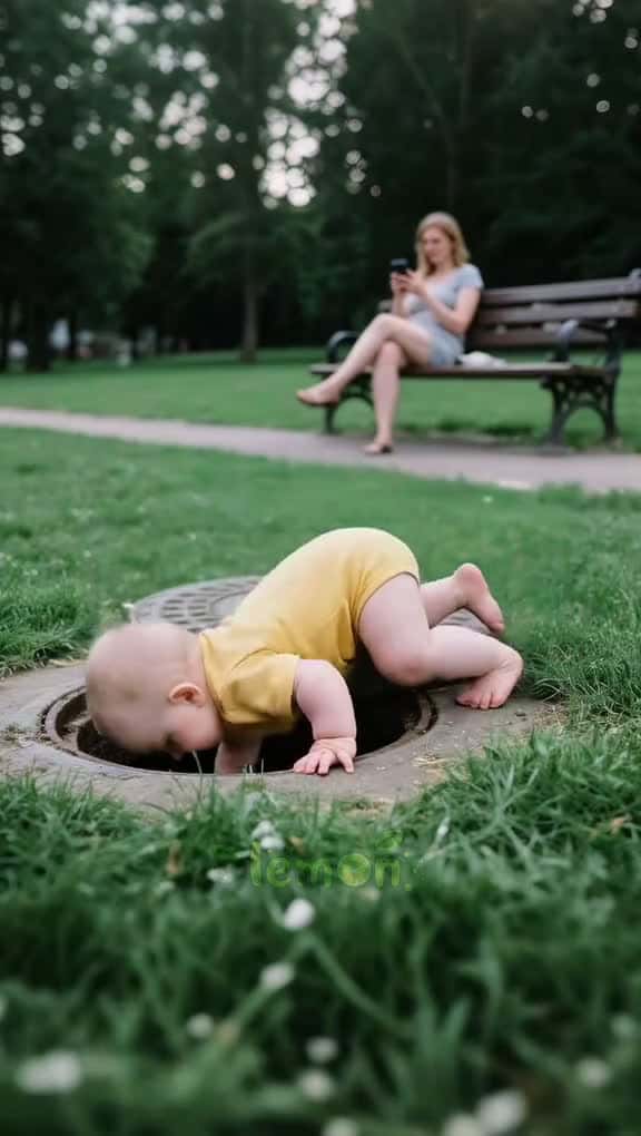 Cover for The mother was so absorbed in her mobile phone that she neglected her child #tik #tiktok #usa #fyp #animals #fypシ #Ai #cat  created by Lemon with Lemon’s original sound
