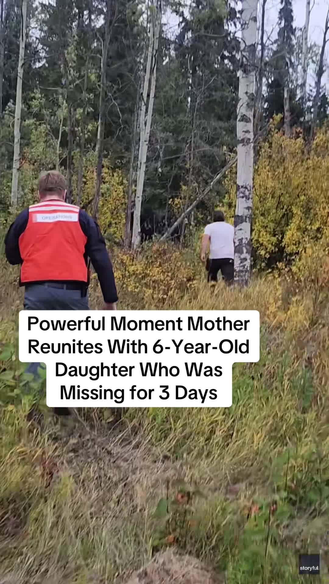 Cover for A mother’s worst nightmare was thankfully brought to an end when she reunited with her six-year-old daughter who had been missing for three days in British Columbia. According to police, the child, Oaklynn Schweder, went missing from her home near Burns Lake on Thursday evening, September 19. On Friday, the RCMP issued a call for help, resulting in a wide search of the area. RCMP Sgt Joshua Smith said the girl had been located by around 6 pm on Sunday. The video here, captured by Melissa Dyck, s